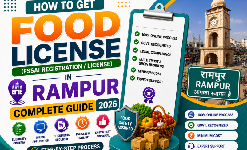 How to Get Food License in Rampur – Complete Guide 2026