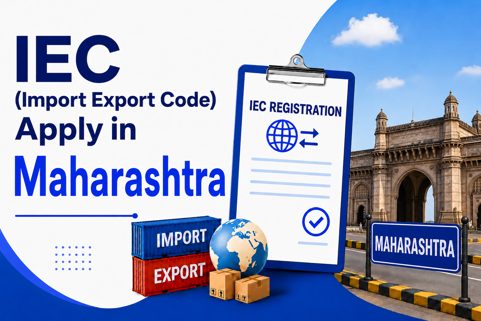 IEC (Import Export Code) Apply in Maharashtra