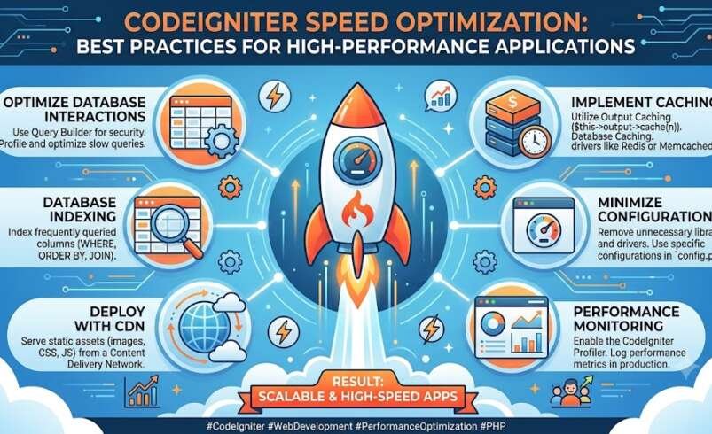 CodeIgniter Speed Optimization: Best Practices for High-Performance Applications