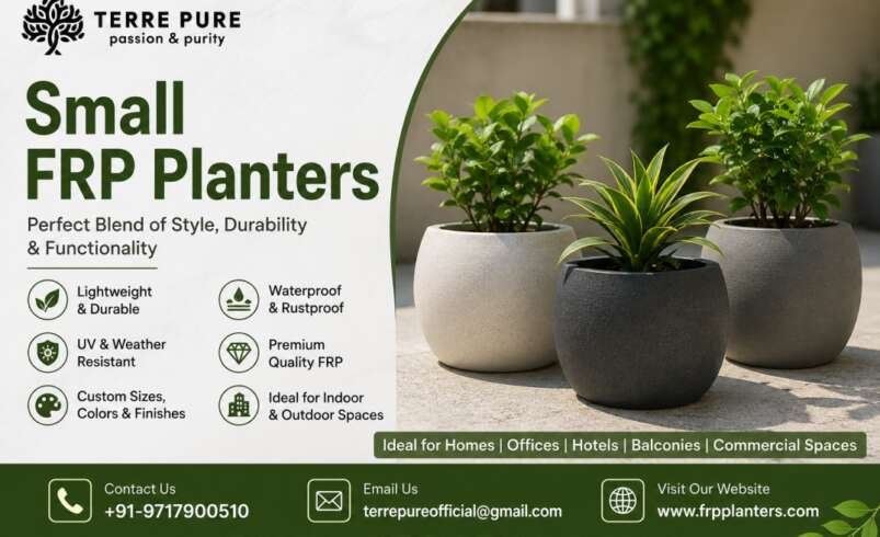 Large FRP Planter: The Perfect Solution for Modern Indoor & Outdoor Landscaping