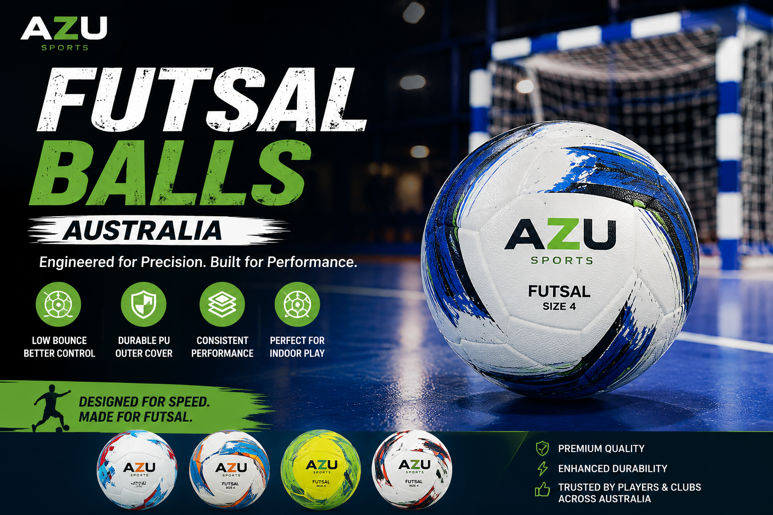 Futsal Balls Australia – How to Choose the Right Ball for Better Indoor Performance
