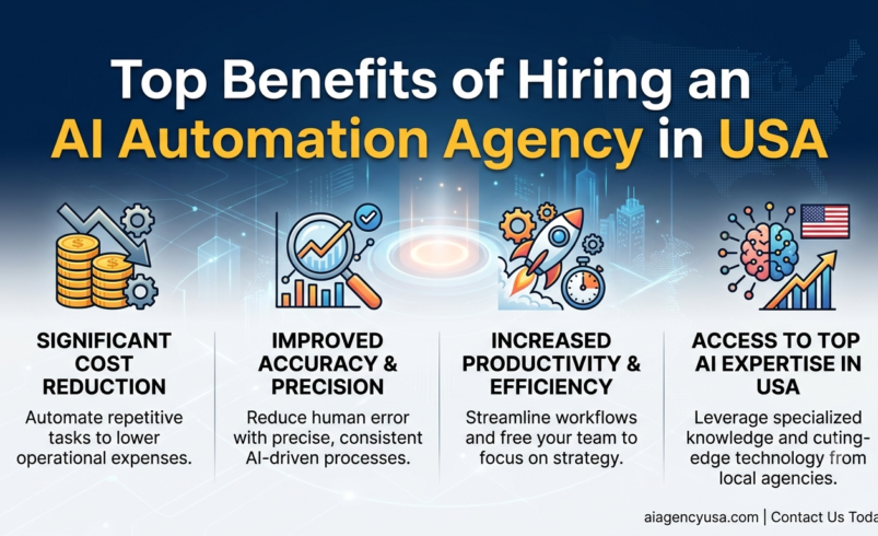 Top Benefits of Hiring an AI Automation Agency in USA