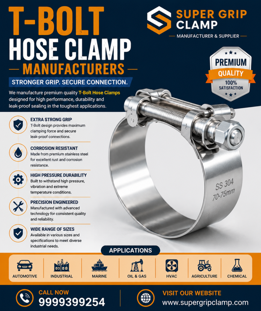 Heavy Duty Hose Clamp Ahmedabad–