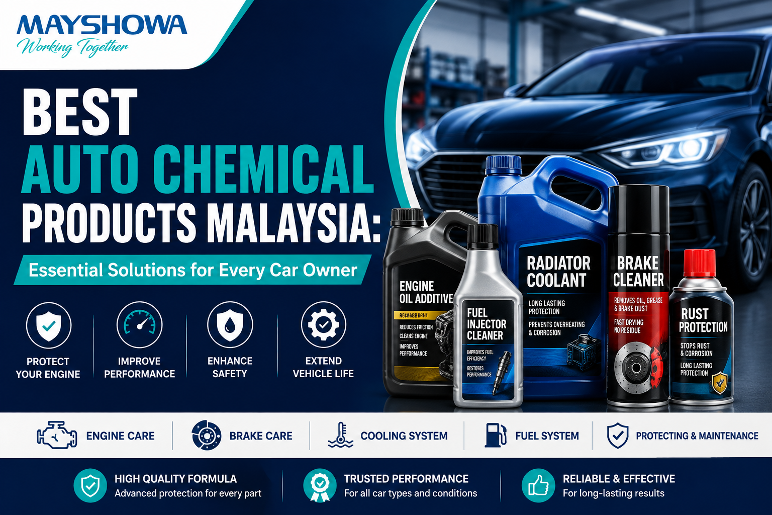 Best Auto Chemical Products Malaysia: Essential Solutions for Every Car Owner