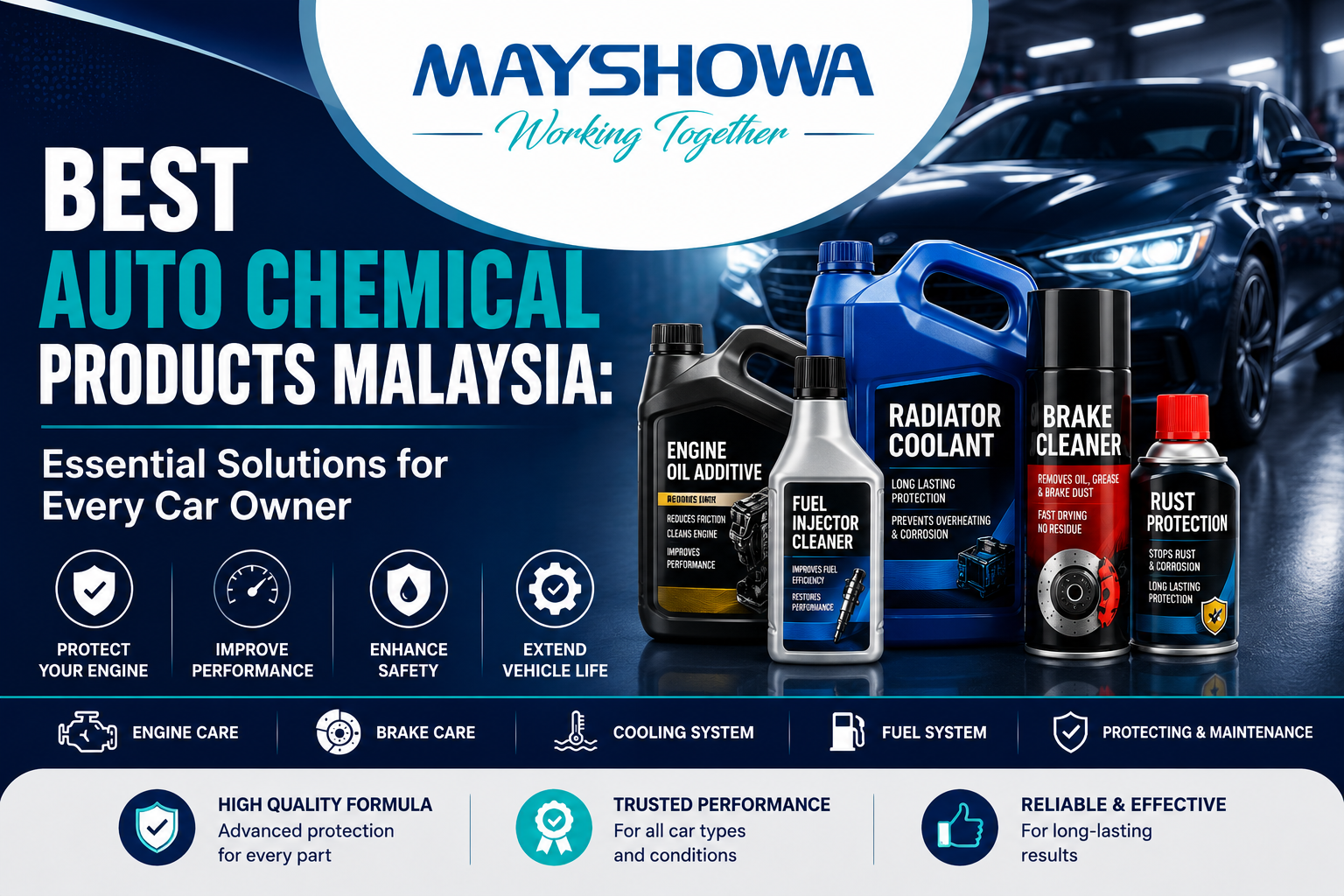 Best Auto Chemical Products Malaysia: Essential Solutions for Every Car Owner