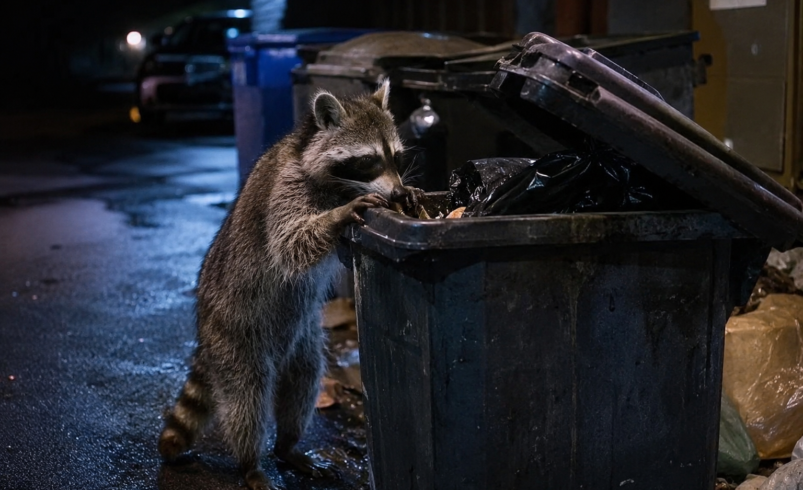 The Real Reason Your Garbage Bins Get Raided Every Night — And Why It’s Not Random