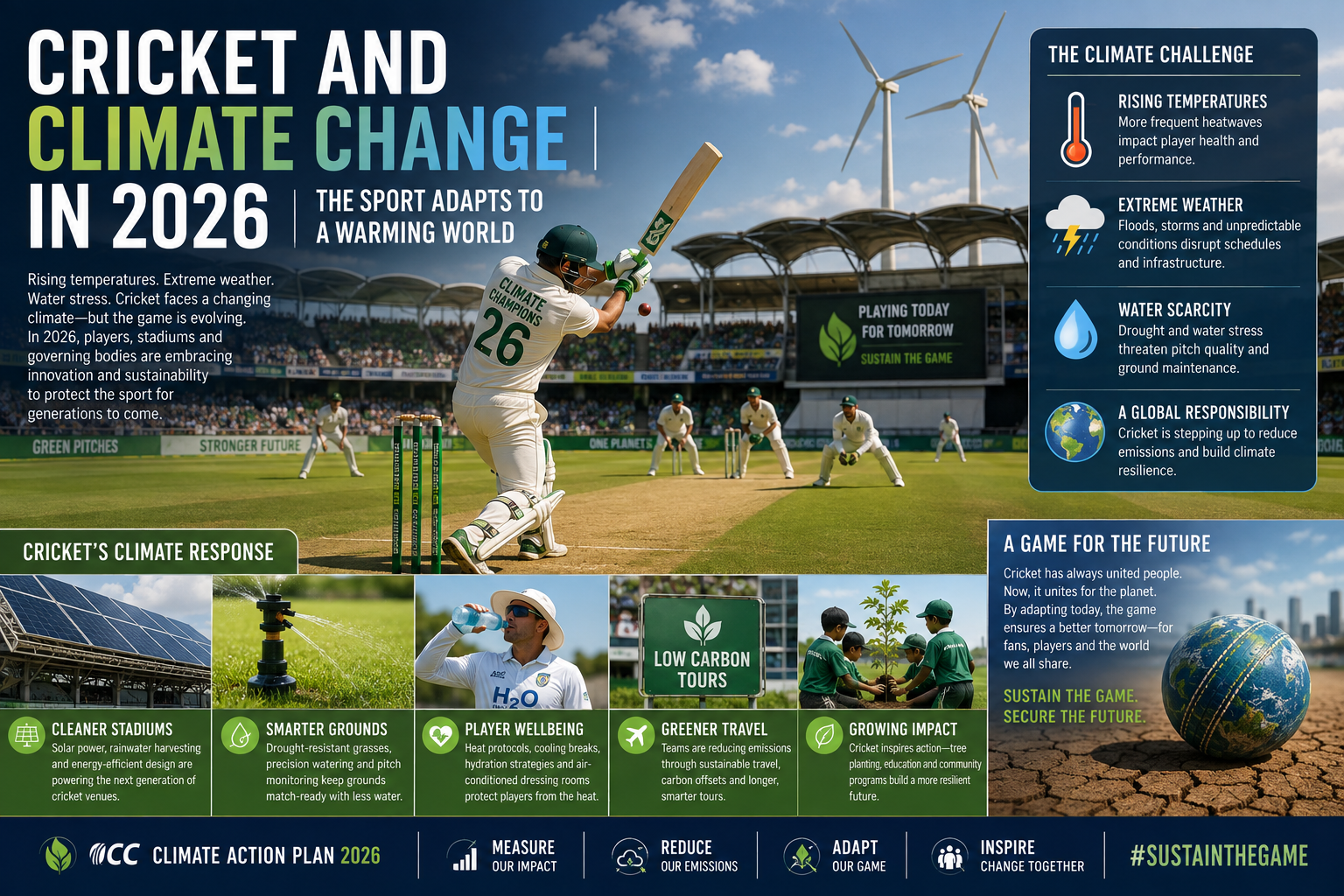 Cricket and Climate Change in 2026: The Sport Adapts to a Warming World