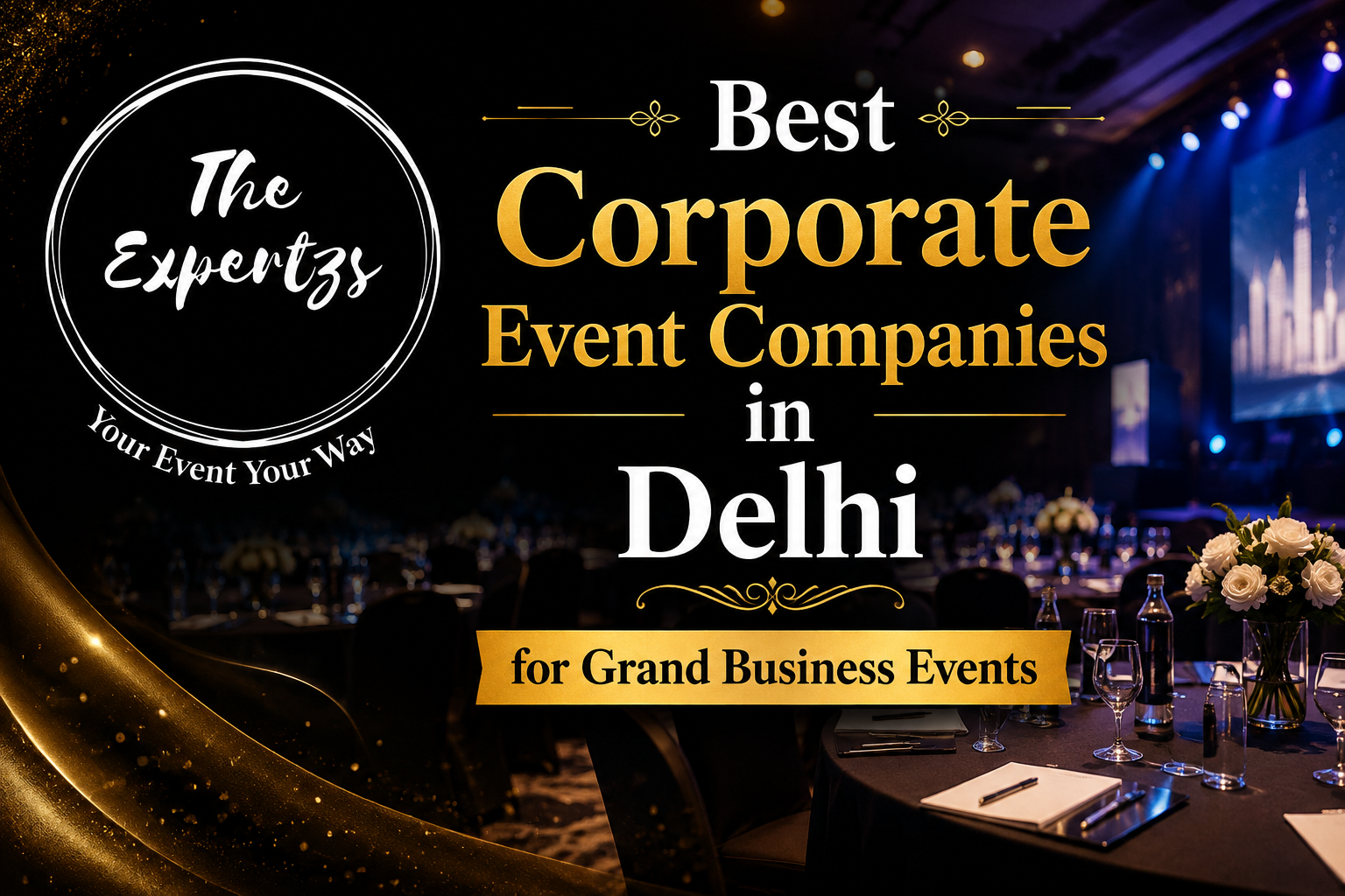 Best Corporate Event Companies in Delhi for Grand Business Events