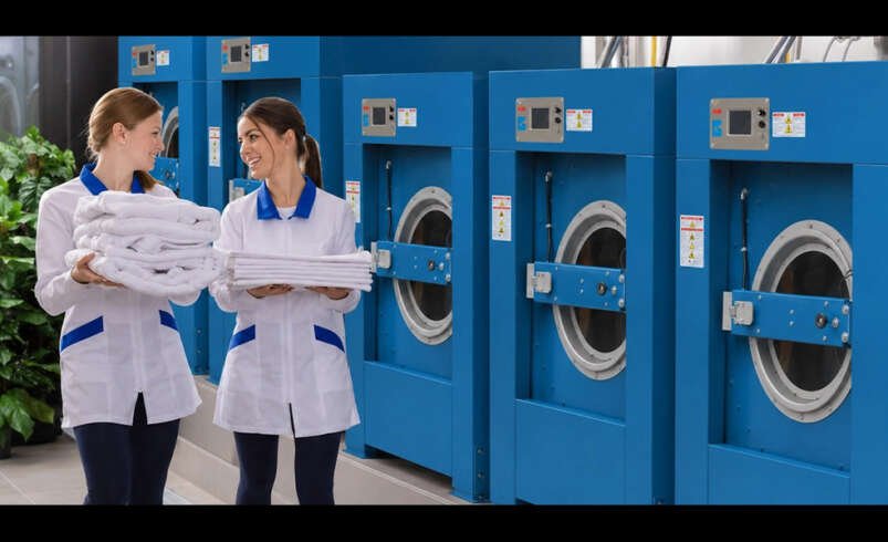 What Laundry Equipment Do 5-Star Hotels Use for Linen Management in India?
