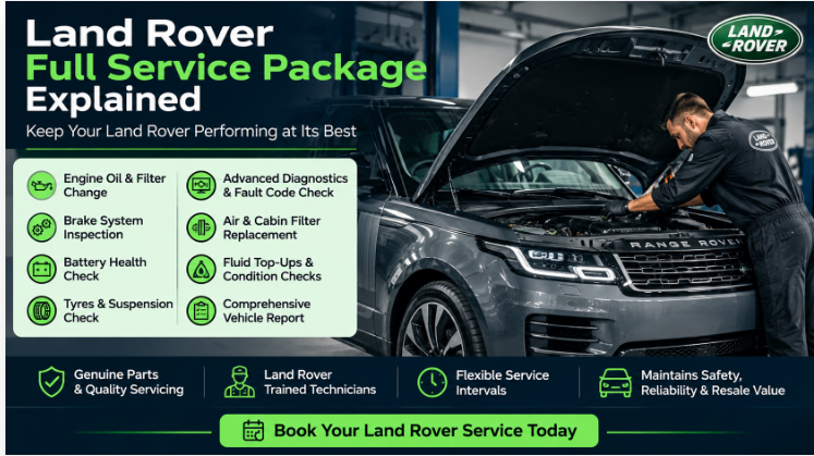 Land Rover Full Service Package Explained