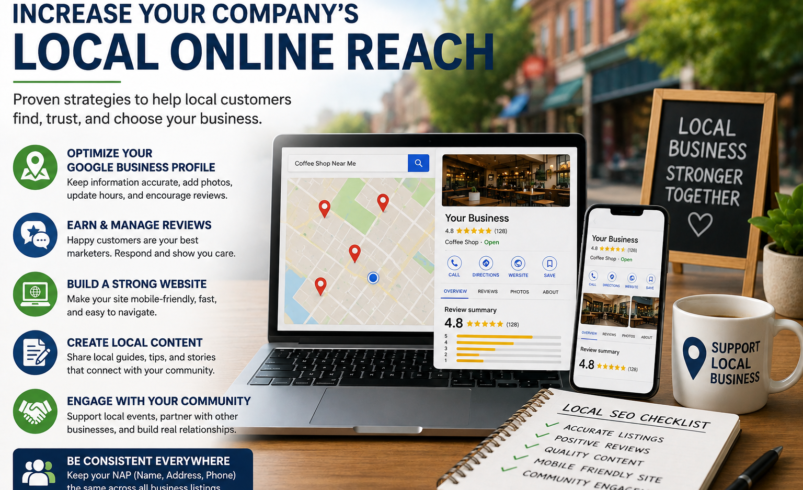 Proven Ways to Increase Your Company’s Local Online Reach