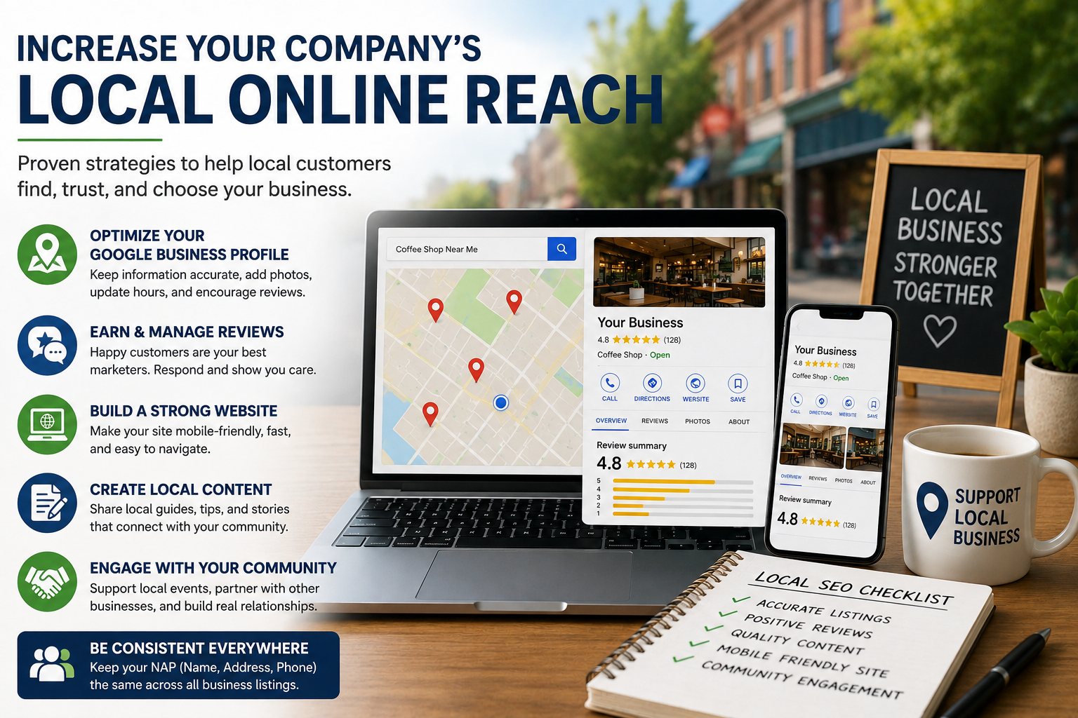 Proven Ways to Increase Your Company’s Local Online Reach