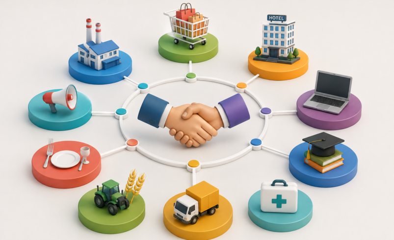 Multi-Industry Barter Platform: Connecting Businesses Across Different Sectors