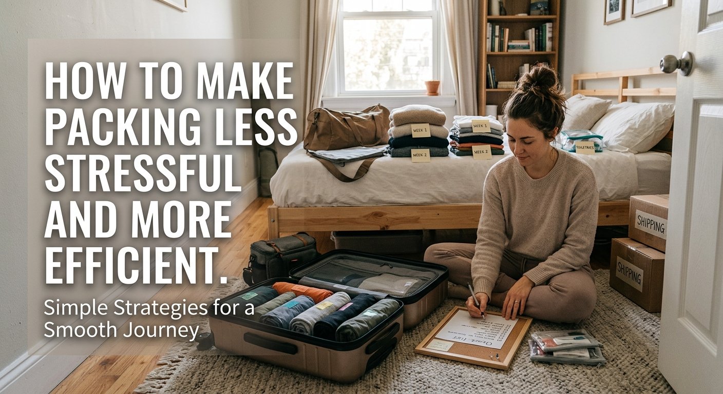 How to Make Packing Less Stressful and More Efficient