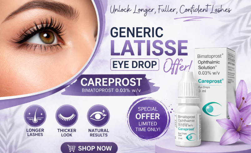 Generic Latisse Online UK – Order Now with Exclusive Discount Offers