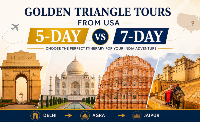 Golden Triangle Tours from USA-Complete Guide