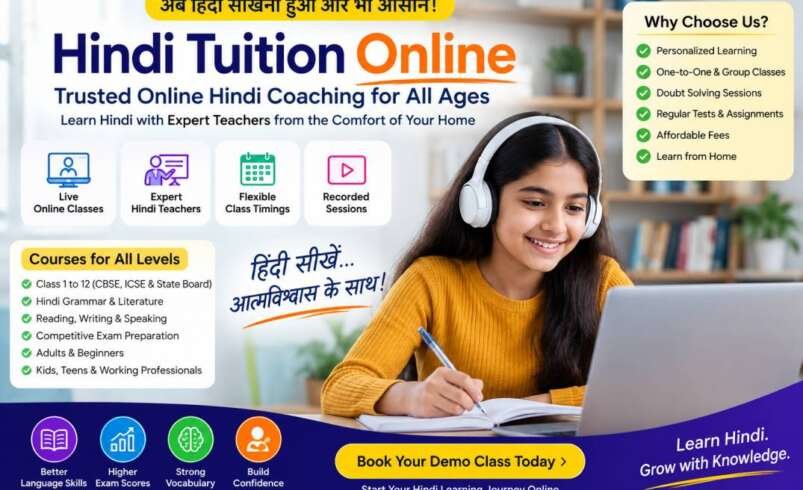 Hindi Tuition Online for CBSE Hindi Board Exams