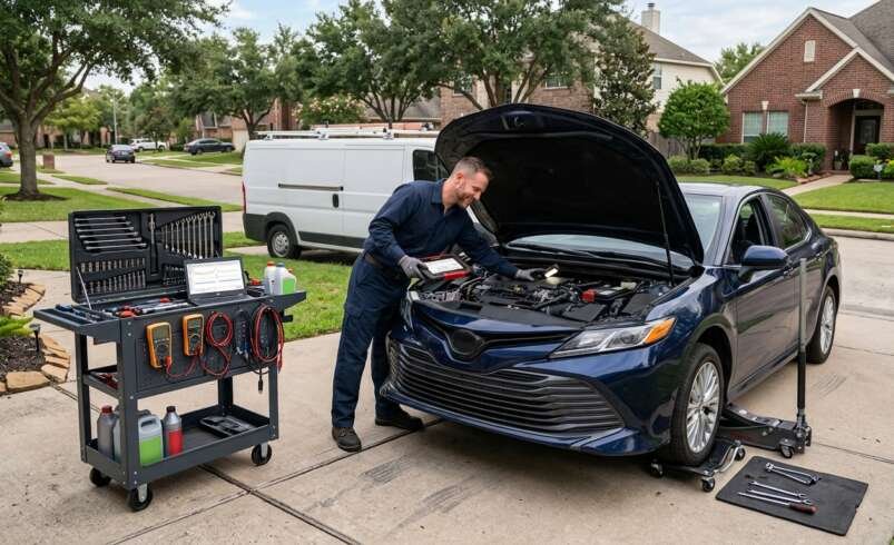 How Mobile Mechanics Repair Vehicles at Your Location in Pearland TX