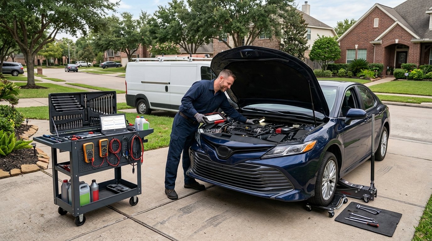 How Mobile Mechanics Repair Vehicles at Your Location in Pearland TX