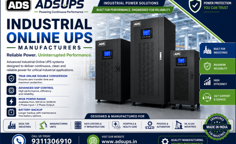 Industrial Online UPS Manufacturer
