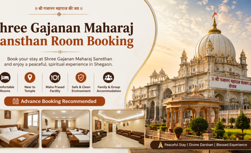 Shree Gajanan Maharaj Sansthan Room Booking – Complete Guide