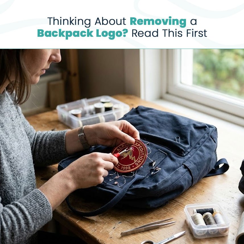 Thinking About Removing a Backpack Logo? Read This First