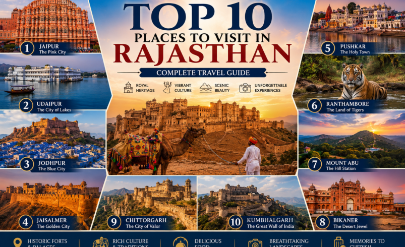 Top 10 Places to Visit in Rajasthan: Complete Travel Guide 2026