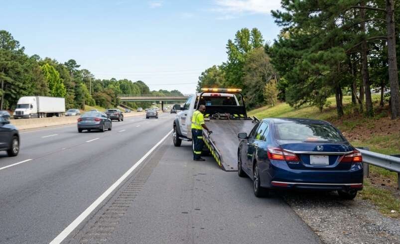 Common Situations That Require Flatbed Transport for Damaged Cars
