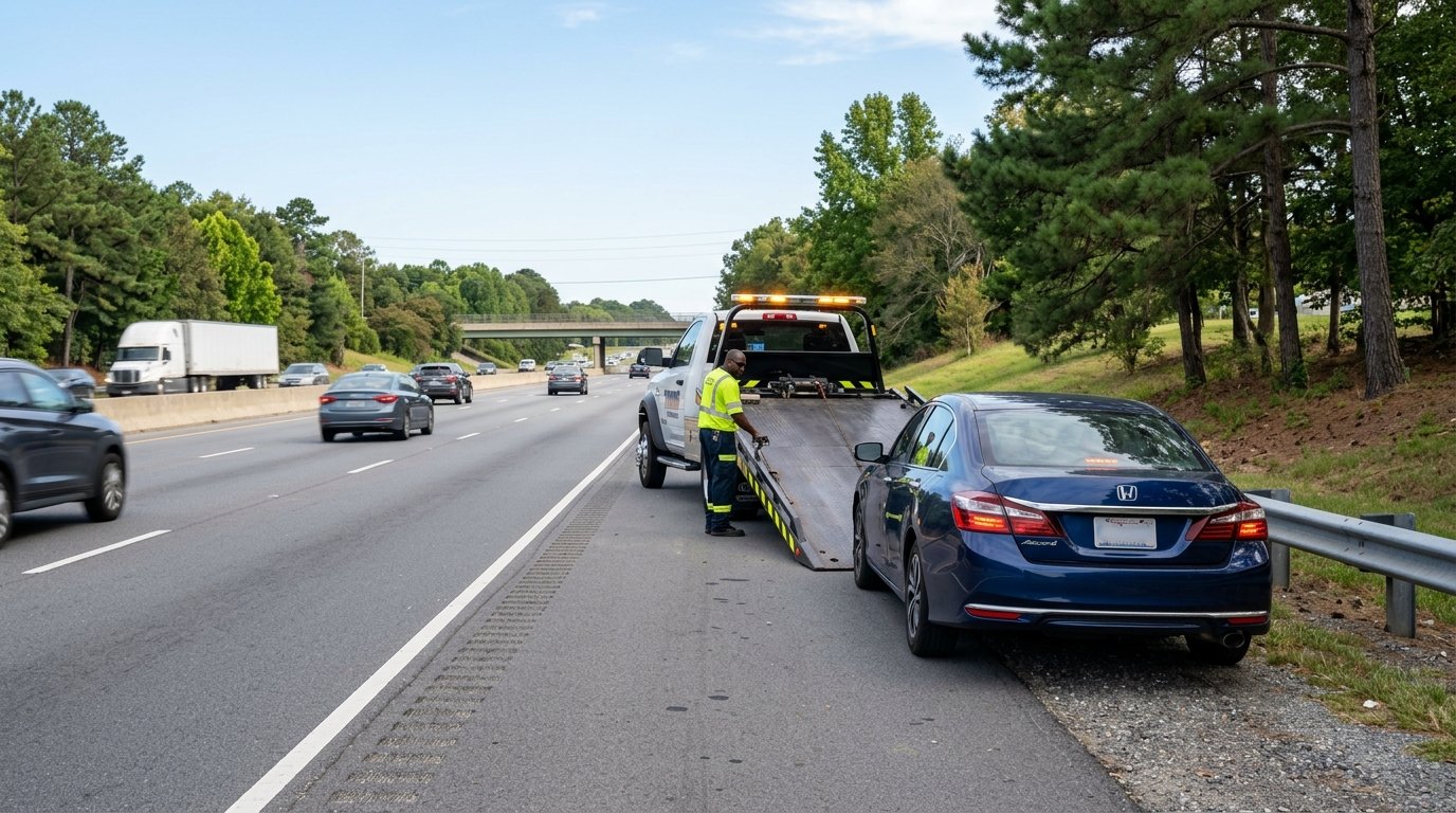 Common Situations That Require Flatbed Transport for Damaged Cars