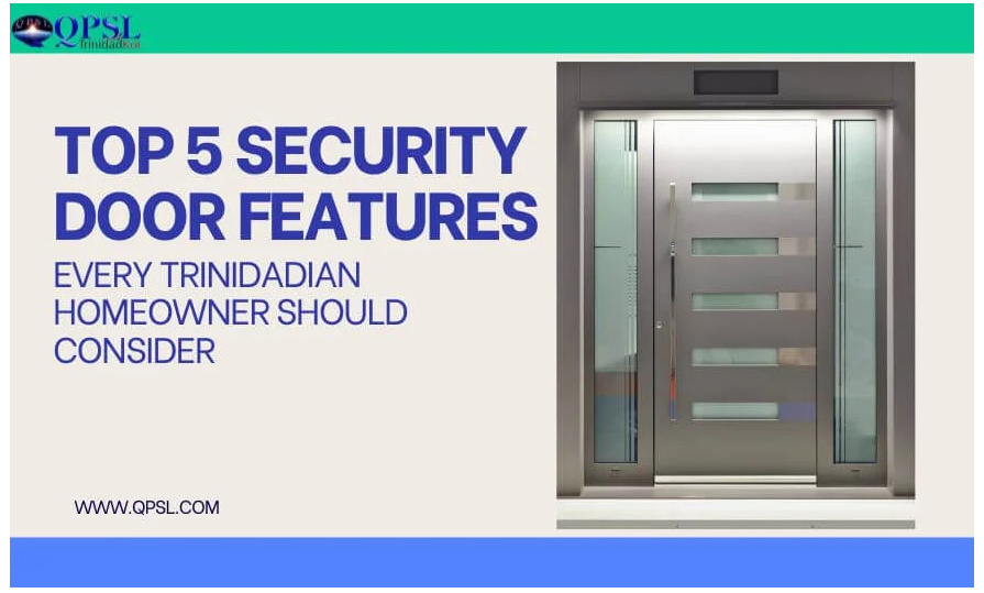 Aluminum doors trinidad