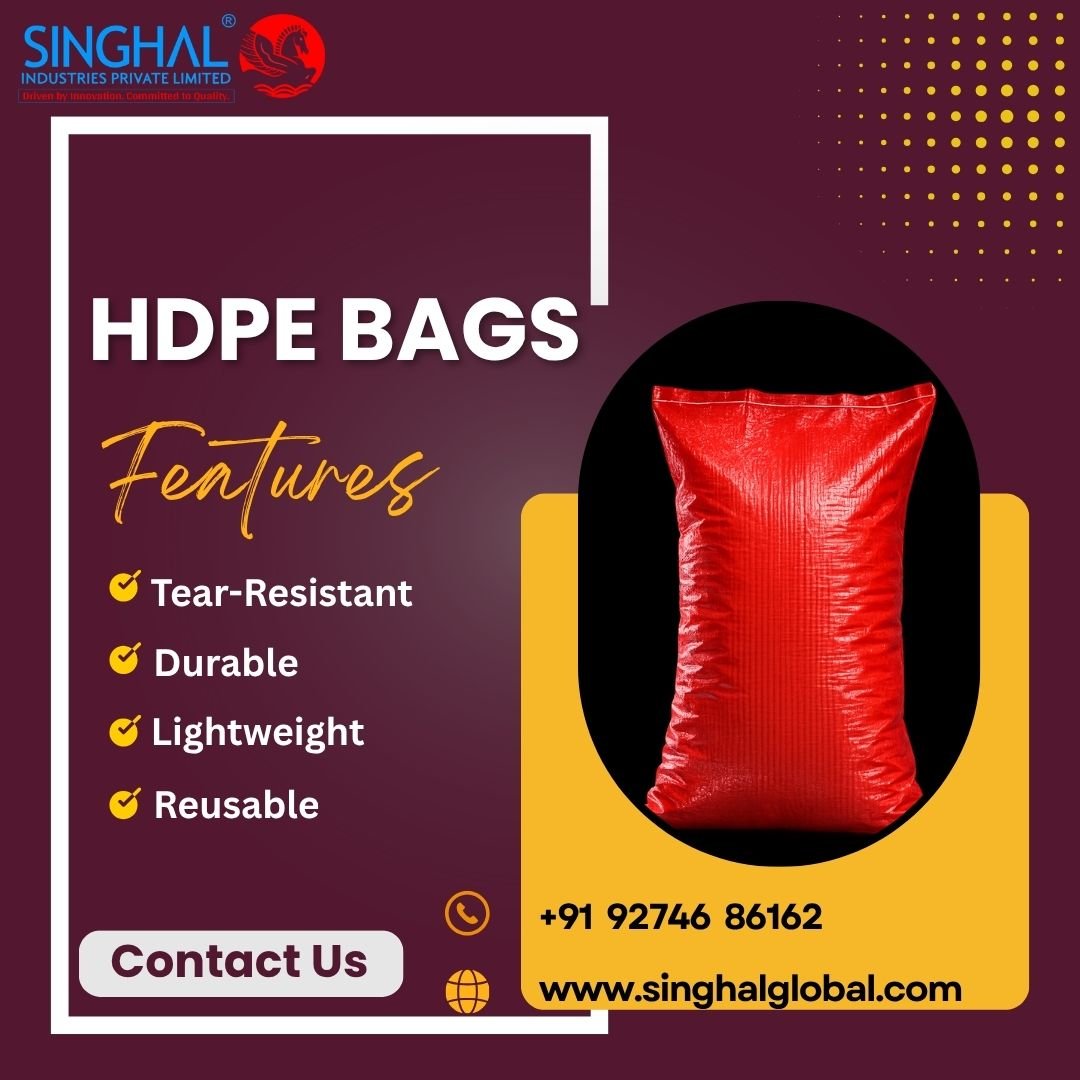 HDPE Bags for Strong and Reliable Packaging Solutions