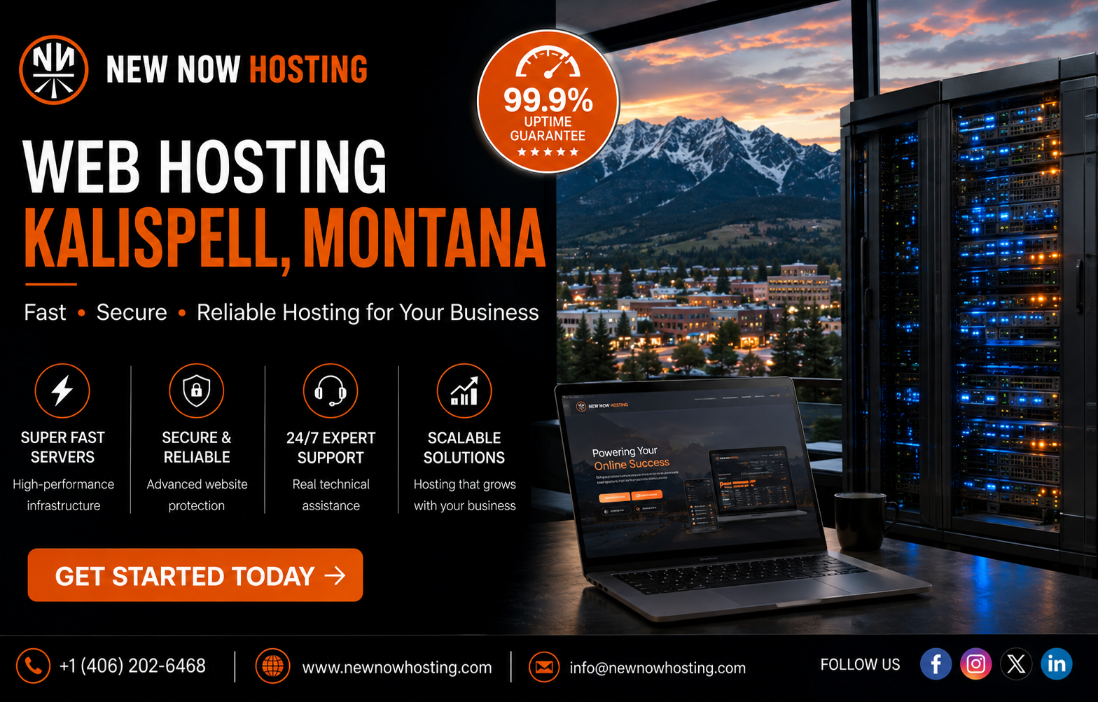 Web Hosting in Absarokee, MT: Reliable Hosting for Small Businesses