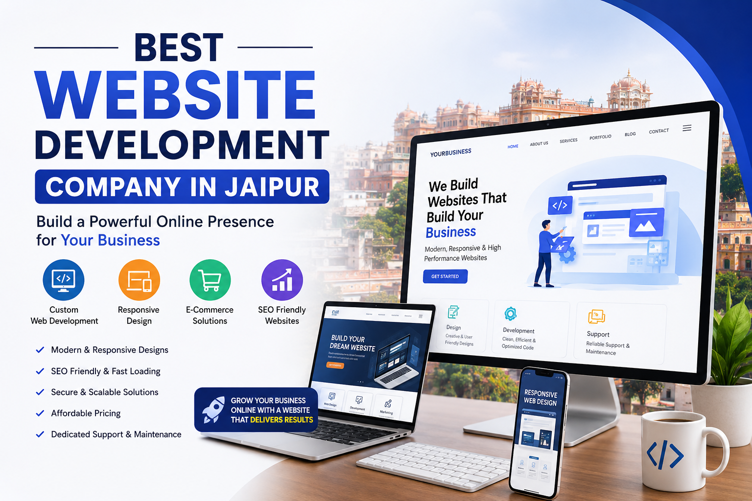 Best Website Development Company in Jaipur: A Complete Guide for Your Business