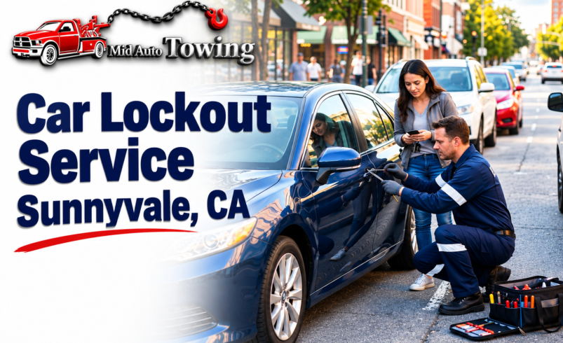 Car Lockout Service Sunnyvale, CA: Reliable Help When You’re Locked Out
