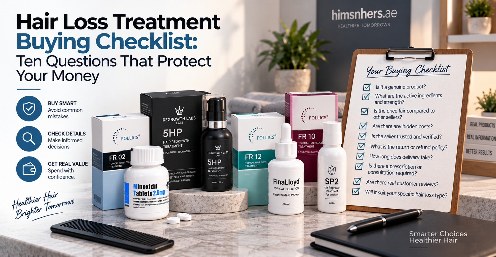 Hair Loss Treatment Buying Checklist: Ten Questions That Protect Your Money