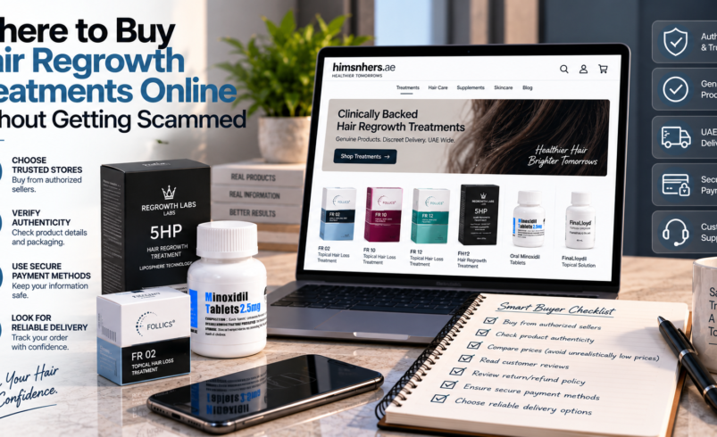 Where to Buy Hair Regrowth Treatments Online Without Getting Scammed