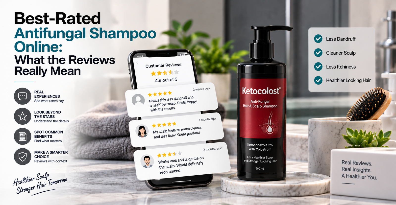 Best-Rated Antifungal Shampoo Online: What the Reviews Really Mean