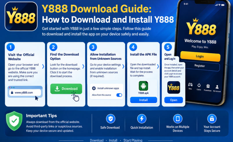 Y888 Download Guide: How to Download and Install Y888