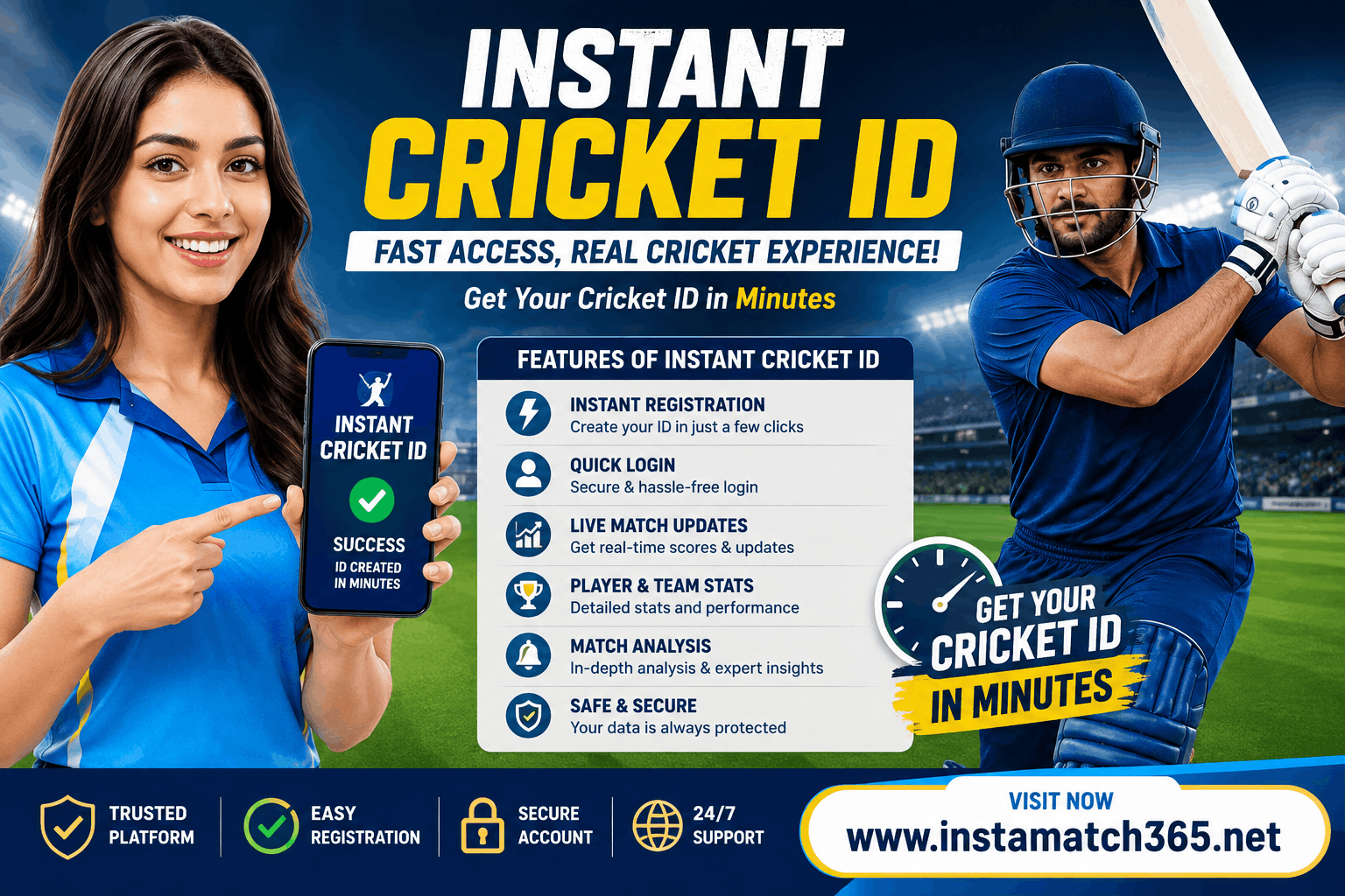 Instant Cricket ID: A Smart Guide to Cricket Analysis, Sports Prediction & Match Insights