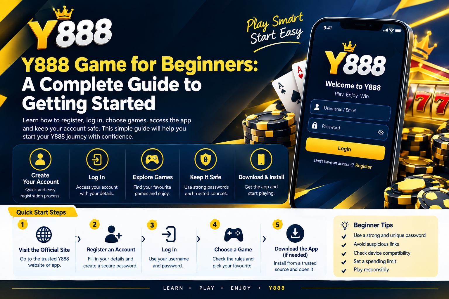 Y888 Game for Beginners: A Complete Guide to Getting Started