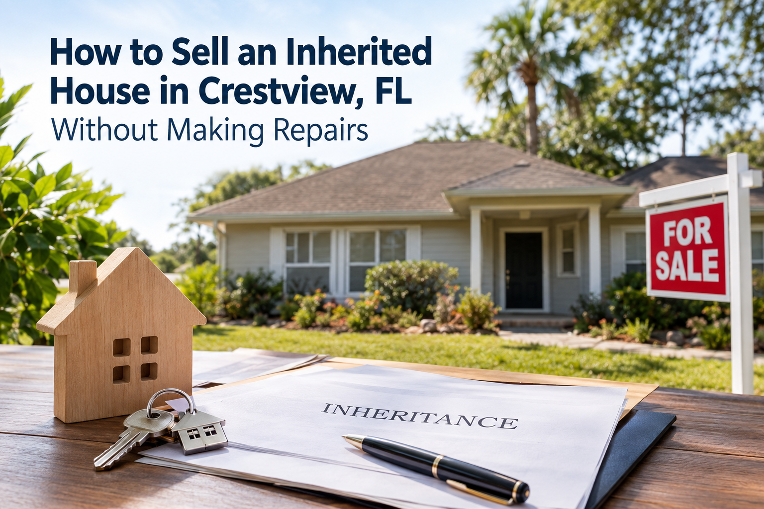 How to Sell an Inherited House in Crestview, FL Without Making Repairs