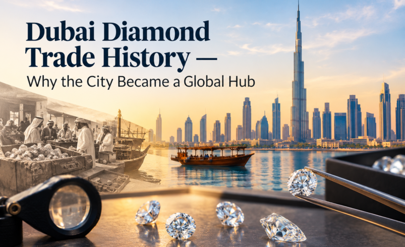 Dubai Diamond Trade History — Why the City Became a Global Hub