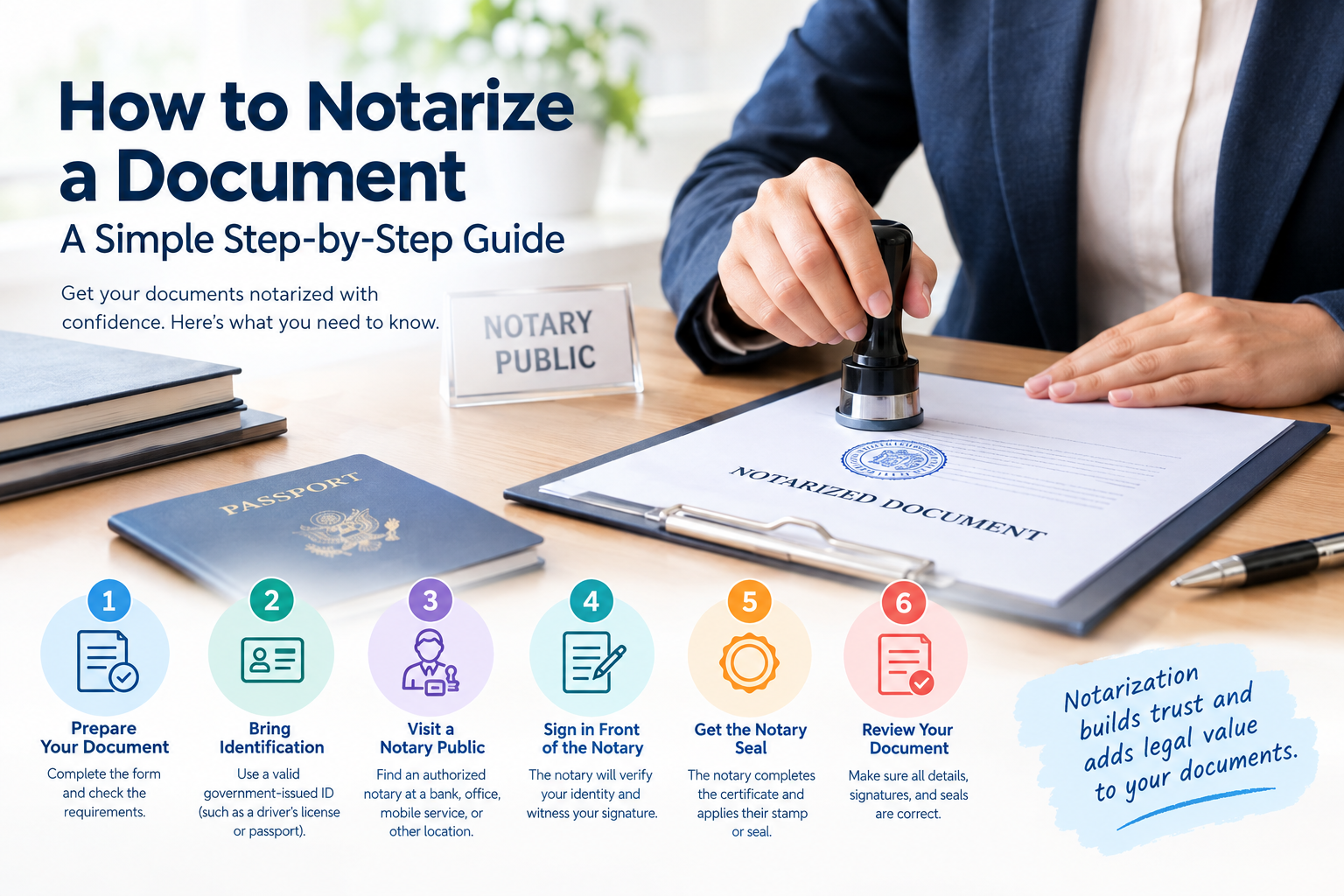 How to Notarize a Document Without Common Mistakes