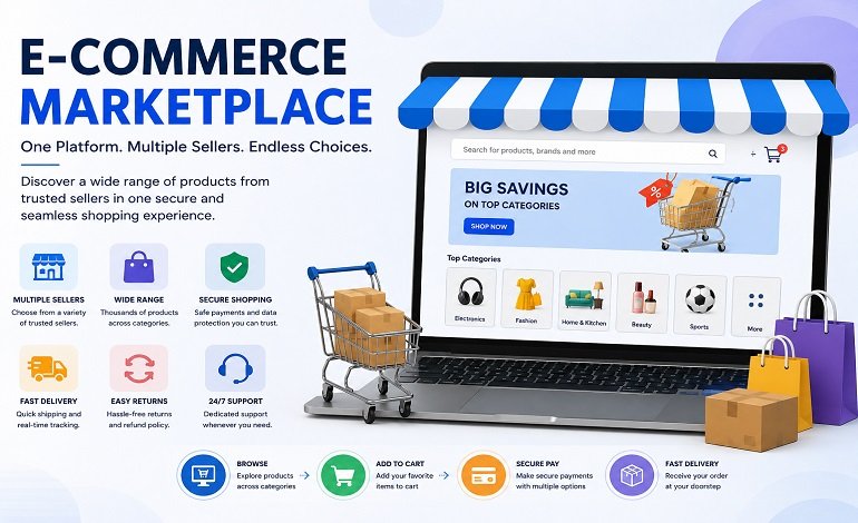 How an Ecommerce Marketplace Helps Businesses Expand Online