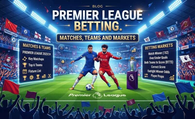 Premier League Betting: Matches, Teams and Market