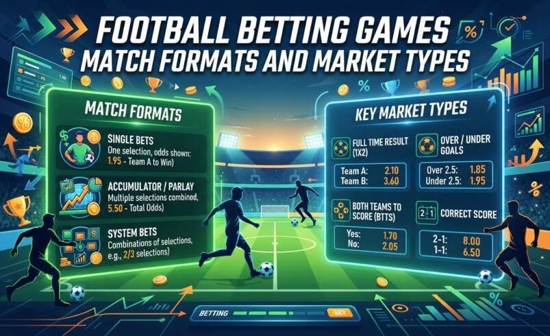 Football Betting Games: Match Formats and Market Types