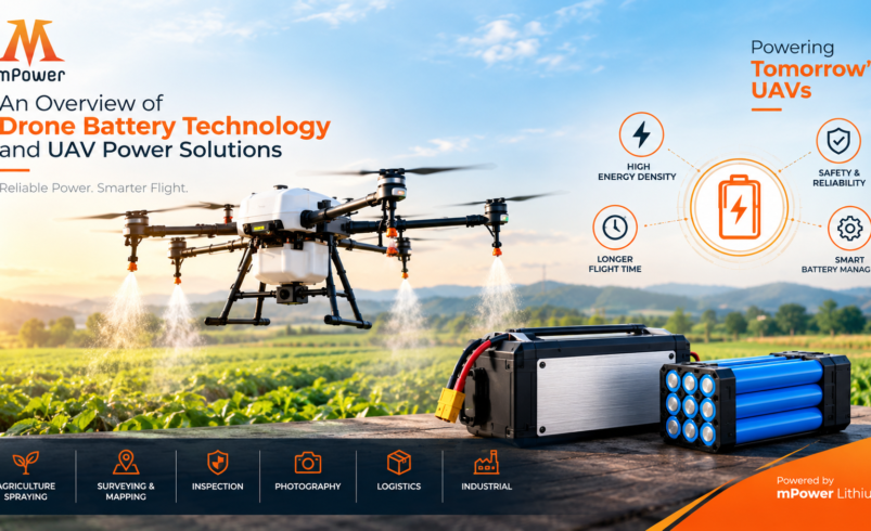 An Overview of Drone Battery Technology and UAV Power Solutions | mPower Lithium