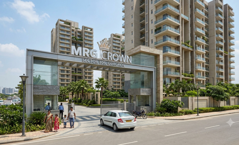 MRG Crown Sector 106 Gurgaon: 3 BHK Luxury Residences