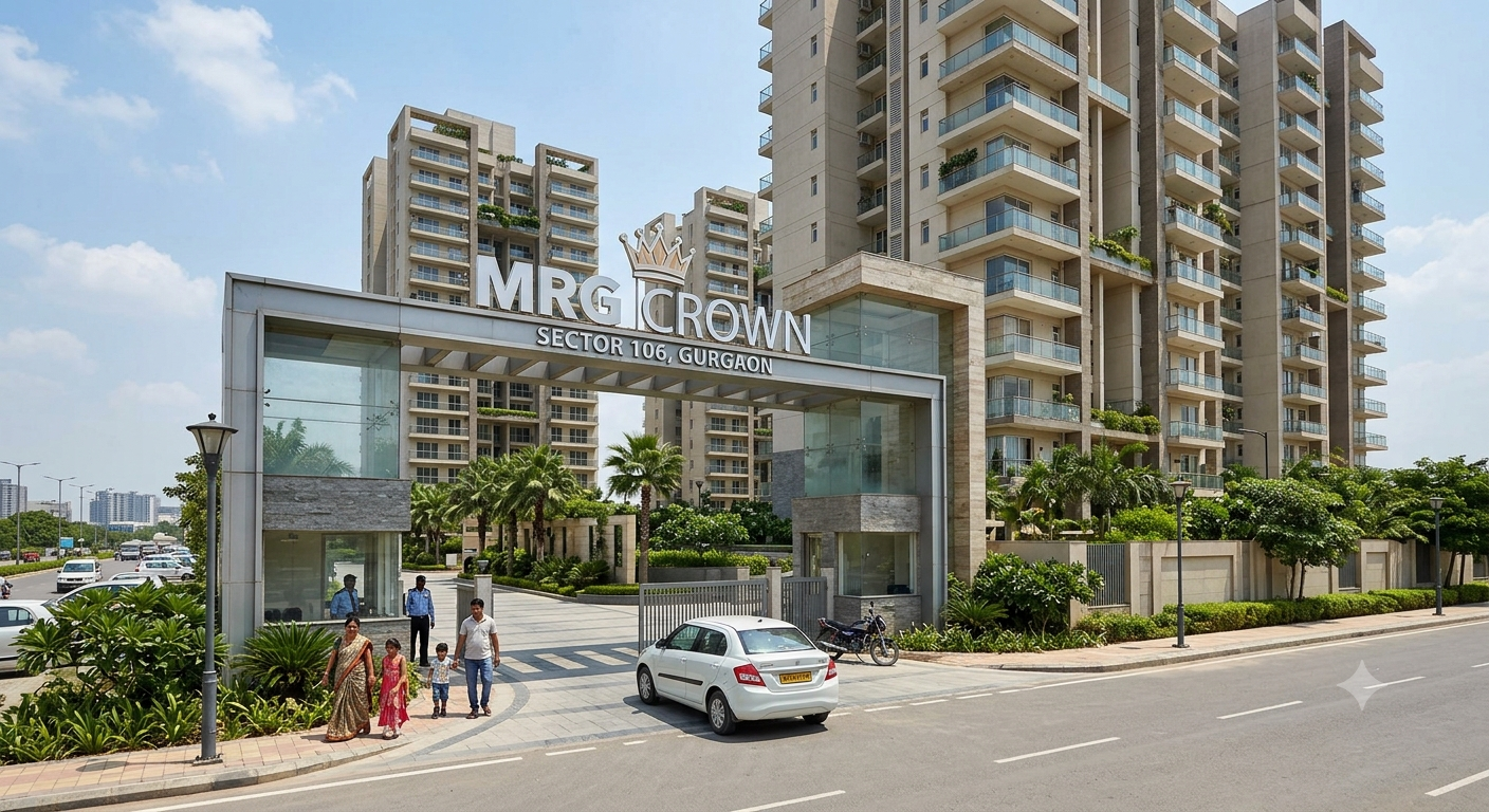 MRG Crown Sector 106 Gurgaon: 3 BHK Luxury Residences