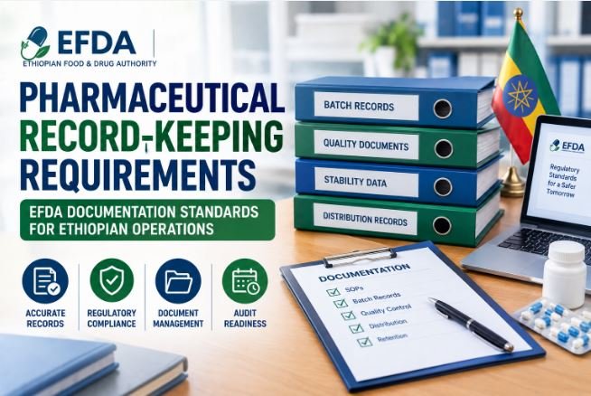 Pharmaceutical Record-Keeping Requirements: EFDA Documentation Standards for Ethiopian Operations